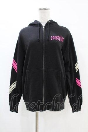 画像: ZOESTYLES / HOODED BADBOYZ ROCK M 黒×バーガンディ×サンドベージュ H-25-07-18-1055-GO-TO-KB-ZH