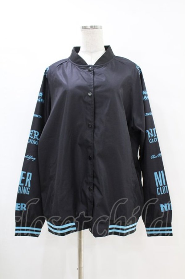 画像1: NieR Clothing / LIGHT BLOUSON JACKET  黒 H-25-07-18-1057-PU-JA-KB-ZH (1)