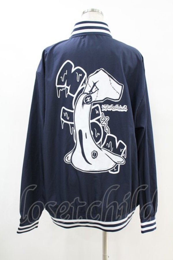 画像2: NieR Clothing / LIGHT BLOUSON JACKET XL ネイビー H-25-07-18-1058-PU-JA-KB-ZH (2)