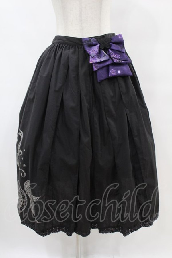 Girls heart スカート リボンピンセット クロ スカート - closet child オンラインショップ