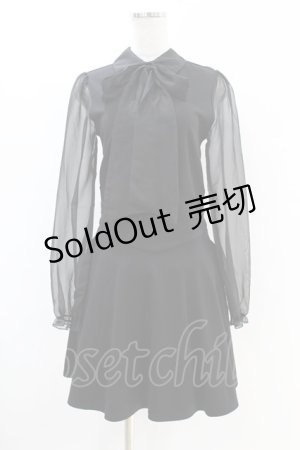 画像: KILL STAR / SOMBER SHADOW DRESS S ブラック H-25-07-18-1018-SL-OP-KB-ZH