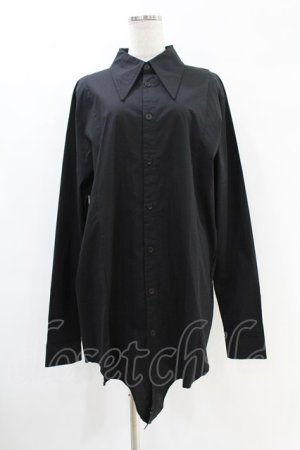 画像: KILL STAR /OOD KIN LONGLINE SHIRT S 黒 H-25-07-18-1027-SL-BL-KB-ZH