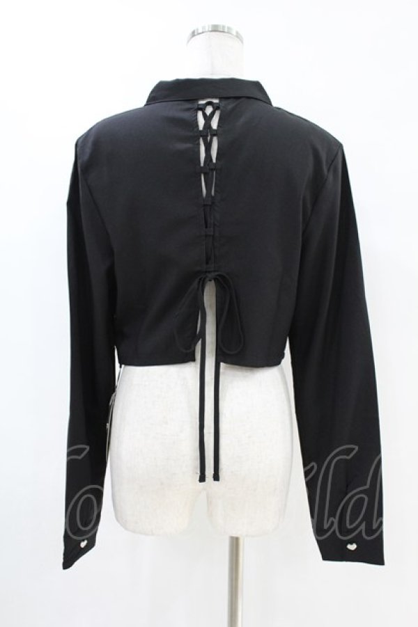 KILL STAR / SOFIA SHIRT M ブラック H-25-07-18-1028-SL-BL-KB