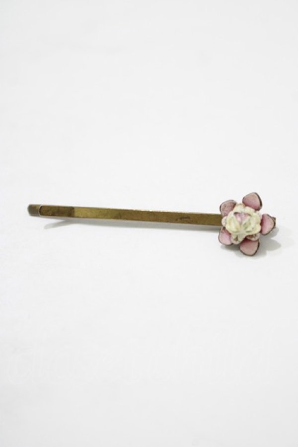 画像1: Michal Negrin / フラワーヘアピン   H-25-07-18-073-LO-AC-KB-ZH (1)
