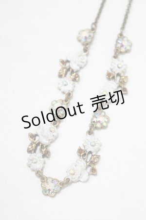 画像: Michal Negrin / フラワーストーンネックレス   H-25-07-18-075-LO-AC-KB-ZH
