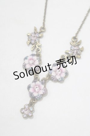 画像: Michal Negrin / フラワーストーンネックレス   H-25-07-18-076-LO-AC-KB-ZH