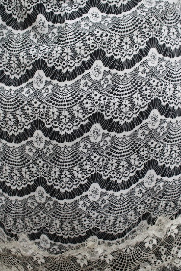 画像4: Rozen Kavalier / レースプリントワンピース  黒 H-25-07-18-013-OO-OP-KB-ZT003 (4)