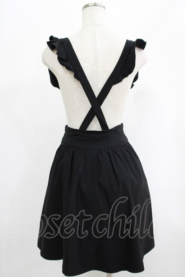 画像3: KILL STAR / YUNA SUSPENDER SKIRT XS ブラック H-25-11-16-013-SL-SK-KB-ZH (3)