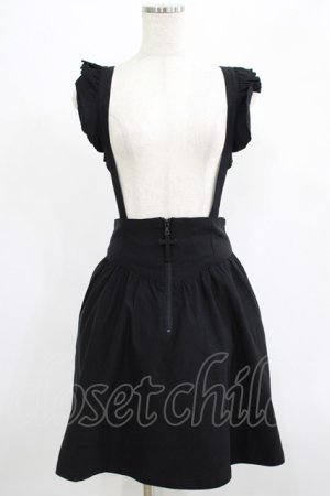 画像: KILL STAR / YUNA SUSPENDER SKIRT XS ブラック H-25-07-18-018-SL-SK-KB-ZH