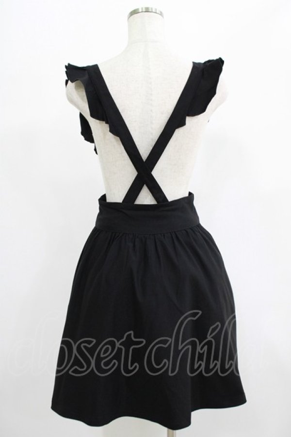 画像3: KILL STAR / YUNA SUSPENDER SKIRT XS ブラック H-25-11-16-018-SL-SK-KB-ZH (3)