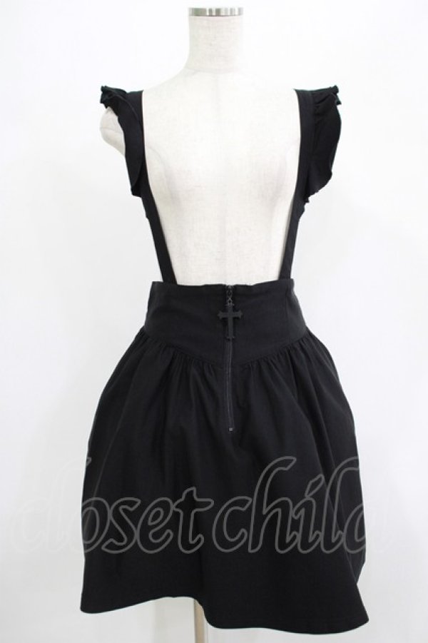画像1: KILL STAR / YUNA SUSPENDER SKIRT S ブラック H-25-11-16-014-SL-SK-KB-ZH (1)