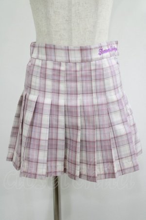 画像: TRAVAS TOKYO / Check pleated skirt  ラベンダーピンク H-25-07-18-020-PU-SK-KB-ZH
