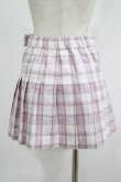 画像3: TRAVAS TOKYO / Check pleated skirt  ラベンダーピンク H-25-11-16-012-PU-SK-KB-ZH (3)