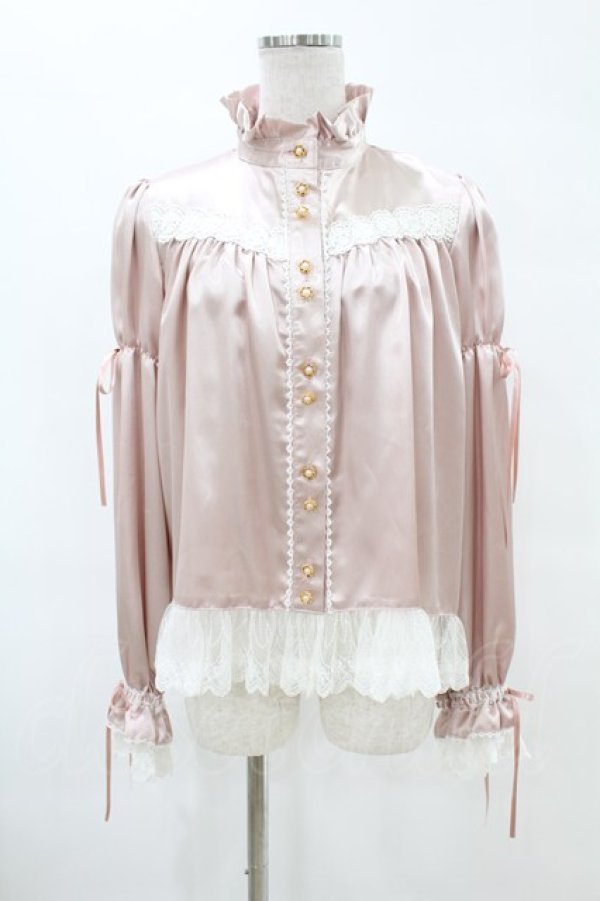 画像1: ALICE and the PIRATES / シャミール皇子と白昼夢ブラウス Free ピンク H-25-07-19-049-PA-BL-NS-ZH (1)