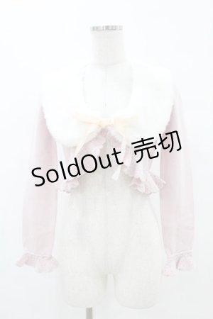 画像: BABY,THE STARS SHINE BRIGHT / ファー衿ボレロ Free ピンク H-25-07-19-050-BA-TO-NS-ZH