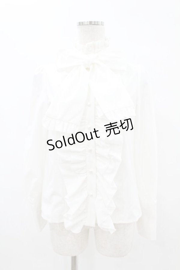 画像1: CATCOCOON（海外ロリータブランド） / A Doll's House ブラウス(長袖) Free オフ H-25-07-19-052-0-BL-NS-ZH (1)