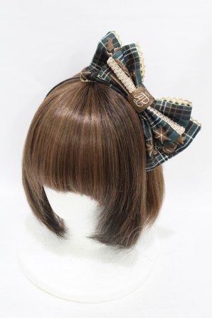 画像: Angelic Pretty / Antique Crownカチューシャ  グリーン H-25-07-19-007-AP-AC-NS-ZH
