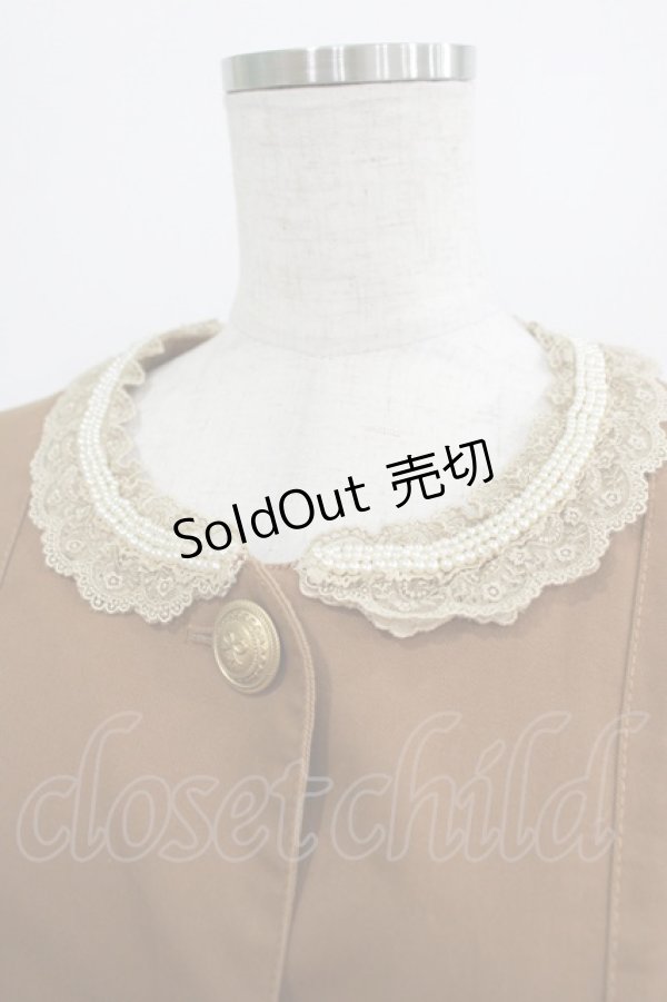 画像4: Franche Lippee / ノーカラーコート M キャメル H-25-07-19-1031-LO-CO-NS-ZH (4)