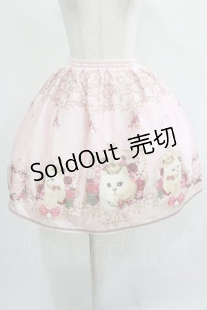 画像: Enchantlic Enchantilly / Queen Cat スカート Free ピンク H-25-07-19-1004-LO-SK-NS-ZH