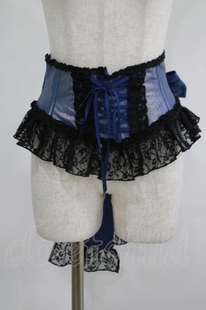画像: Enchantlic Enchantilly / ローズレースリボンコルセット Free ブルー H-25-07-19-1041-LO-ZA-NS-ZH