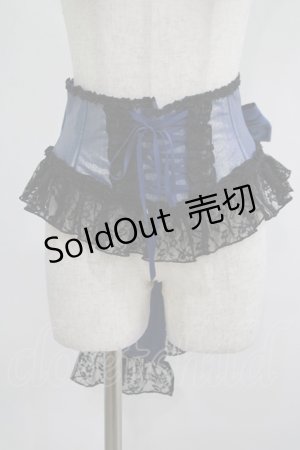 画像: Enchantlic Enchantilly / ローズレースリボンコルセット Free ブルー H-25-07-19-1041-LO-ZA-NS-ZH