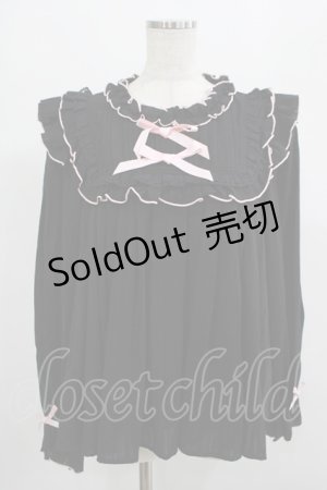 画像: Hoshibako Works / スイートドリームブラウス Free ブラック/ピンク H-25-07-19-1042-LO-BL-NS-ZH