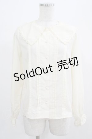 画像: F&A / タックブラウス Free IVORY H-25-07-19-1045-LO-BL-NS-ZH