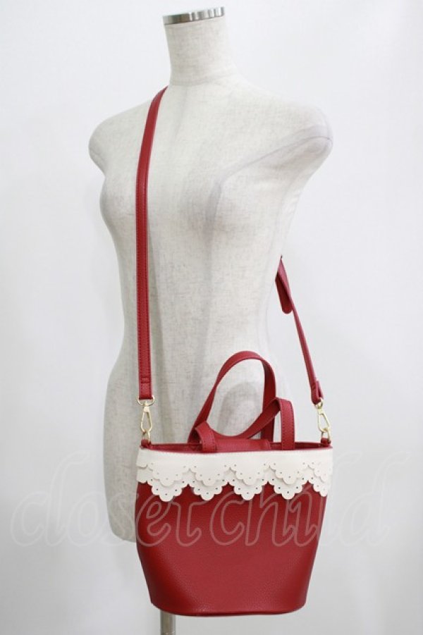 画像1: m petit by misako / TT*AMハイショクSC  レッド H-25-07-19-1056-LO-BG-NS-ZH (1)