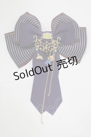 画像: Enchantlic Enchantilly / ストライプリボンブローチ  パープル H-25-07-19-1064-LO-ZA-NS-ZH