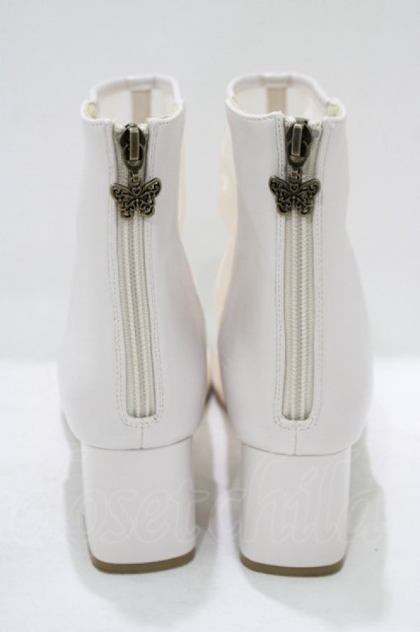 画像3: axes femme / ライン使いシアーブーツ L(24.5cm) ベージュ H-25-07-19-1080-AX-SH-NS-ZH (3)