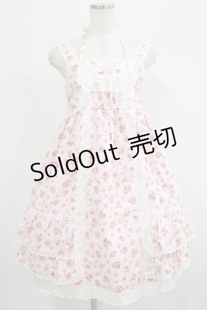 画像: BABY,THE STARS SHINE BRIGHT / ロココローズ柄ベビードールジャンパースカート Free ピンク H-25-07-19-1012-BA-OP-NS-ZH