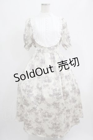 画像: m petit by misako / トワルドジュイワンピース S オフ H-25-07-19-1017-LO-OP-NS-ZH