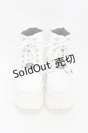 画像: YOSUKE / 厚底スニーカー 23.0 白 H-25-07-20-001-PU-SH-KB-ZH