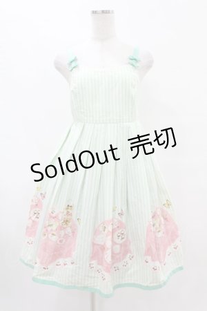 画像: Emily Temple cute / アフタヌーンティーノースリーブワンピース  グリーン H-25-07-20-026-ET-OP-KB-ZH