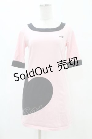 画像: MILK / Big Heartドレス  ピンク H-25-07-20-033-ML-OP-KB-ZH
