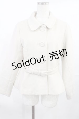 画像: an another angelus / ペプラムショートコート Free L/BEIGE H-25-07-20-1030-CA-CO-NS-ZT-C031