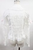 画像3: Angelic Pretty / リボンブローチ付フリルブラウス(2007年) Free オフ/ピンク H-25-07-20-1023-AP-BL-NS-ZH (3)