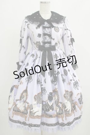 画像: Angelic Pretty / Princess Catワンピース Free ラベンダー H-25-07-21-001-AP-OP-NS-ZH