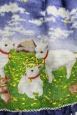 画像4: metamorphose / Dreamy Little Farm はしごレースフリルジャンパースカート サイズ1（通常サイズ） ブルー H-25-07-21-003-ME-OP-NS-ZH (4)