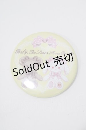 画像: BABY,THE STARS SHINE BRIGHT / くみゃちゃんのリボンとレース缶バッジ  レモン H-25-07-21-054-BA-AC-NS-ZH