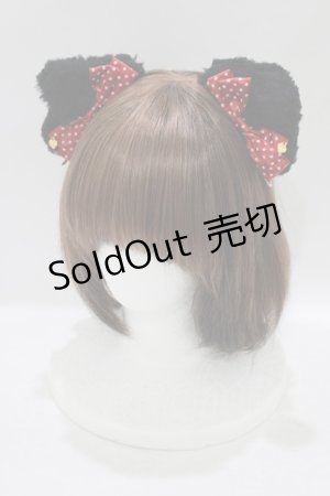 画像: BABY,THE STARS SHINE BRIGHT / ねこみみクリップ  ブラック H-25-07-21-063-BA-AC-NS-ZH
