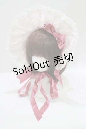 画像: BABY,THE STARS SHINE BRIGHT / エリザベスボンネット  ピンク H-25-07-21-068-BA-AC-NS-ZH