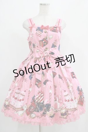 画像: Angelic Pretty / Holy Night Storyジャンパースカート Free ピンク H-25-07-21-007-AP-OP-NS-ZH