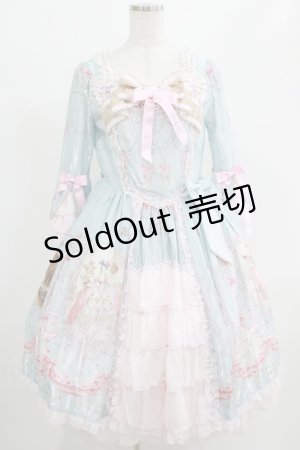 画像: BABY,THE STARS SHINE BRIGHT / Marie-Antoinette〜華麗なる輝きに秘めた永遠の想い〜柄ワンピース Free サックス H-25-07-21-010-BA-OP-NS-ZH