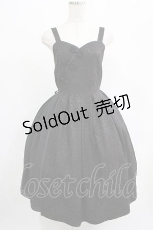 画像: axes femme kawaii / シノワズリジャンパースカート M ブラック H-25-07-21-015-AX-OP-NS-ZH