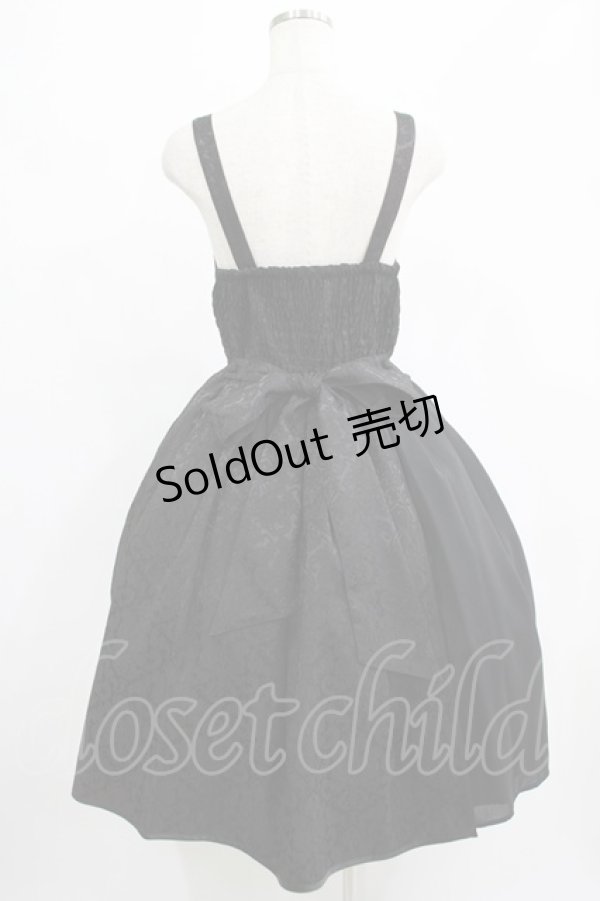 画像3: axes femme kawaii / シノワズリジャンパースカート M ブラック H-25-07-21-015-AX-OP-NS-ZH (3)