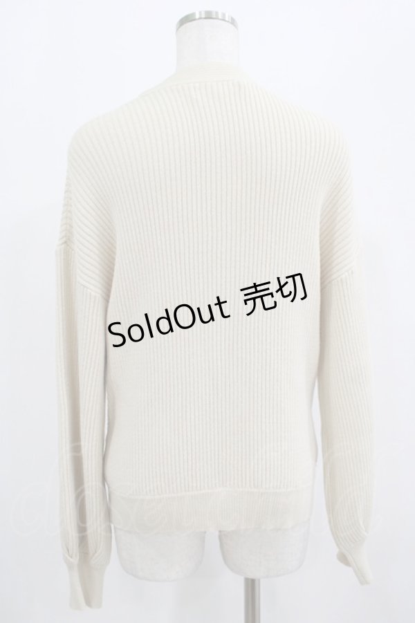 画像3: Fi.n.t / リボン釦ミドル丈ニットカーディガン Free IVORY H-25-07-22-028-CA-TO-NS-ZH (3)