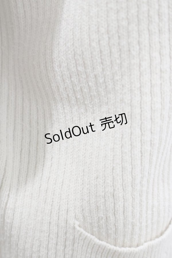 画像4: Fi.n.t / リボン釦ミドル丈ニットカーディガン Free IVORY H-25-07-22-028-CA-TO-NS-ZH (4)