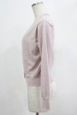 画像2: F&A / ガラス風クリアフラワー釦UVカットニットカーディガン Free PINK H-25-07-22-038-LO-TO-NS-ZH (2)