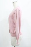 画像2: F&A / シアーフラワー釦UVカットニットカーディガン Free PINK H-25-07-22-040-LO-TO-NS-ZH (2)
